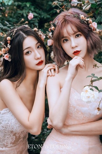 閨蜜婚紗,閨蜜寫真,姐妹照,姐妹寫真